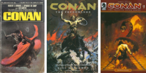Frazetta Conan covers