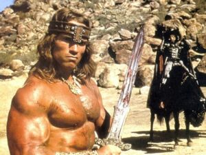 Actor Arnold Schwarzenegger - Conan - Conan the Barbarian (1982)
