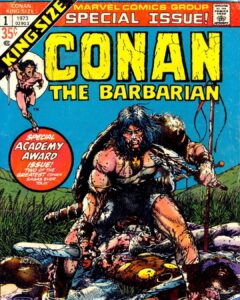 Marvel Conan cover 1973 Barry Windsor-Smith