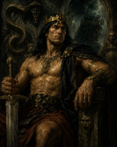 Kull — king on the serpent throne